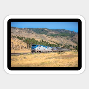 Amtrak's California Zephyr Sticker